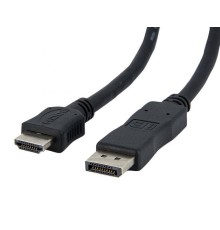 Кабель-переходник Gembird Cablexpert CC-DP-HDMI-1M, Black