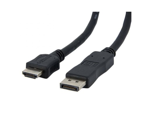 Кабель-переходник Gembird Cablexpert CC-DP-HDMI-1M, Black