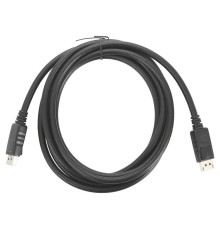 Кабель DisplayPort VCOM VHD6220-3M, Black