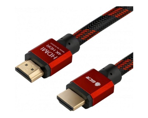 Кабель HDMI Greenconnect Bicolor v2.0 GCR-51488, red