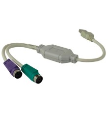 Кабель-переходник VCOM USB - 2xPS/2 (VUS7057)