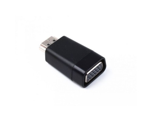 Переходник Gembird A-HDMI-VGA-001 HDMI(M) - VGA(F), черный