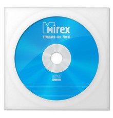 CD-диск Mirex 700 Mb, Standart (1 шт)