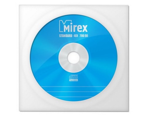 CD-диск Mirex 700 Mb, Standart (1 шт)