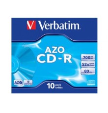 CD-диск Verbatim Crystal AZO (10 шт)