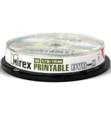 DVD-диск Mirex UL130003A1L Cake Box (10)