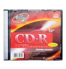 CD-диск VS VSCDRIPSL501, 700 Мб, Slim Case (5)