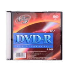 DVD-диск VS 4.7 Gb, VSDVDRSL501, Slim Case (5 шт)