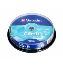 CD-диск Verbatim 700МБ 52x Cake Box (10шт)