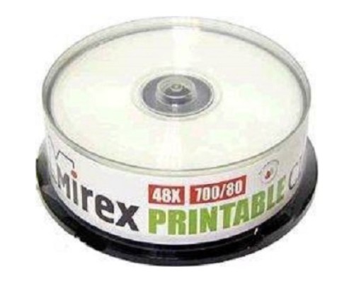 CD-диск Mirex 700 Mb (25 шт)