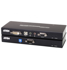 Удлинитель ATEN USB DVI Cat 5 KVM Extender (1024 x 768@60m)