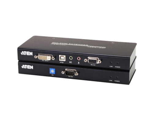 Удлинитель ATEN USB DVI Cat 5 KVM Extender (1024 x 768@60m)