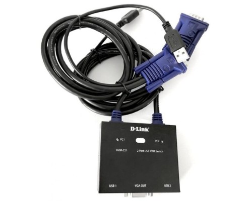 KVM-переключатель D-Link KVM-221/C1A