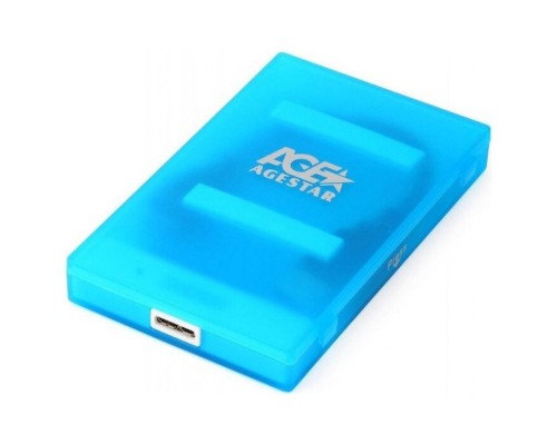 Корпус для жесткого диска AgeStar 3UBCP1-6G blue