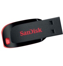 Флешка Sandisk CZ50 32Gb Cruzer Blade black / red