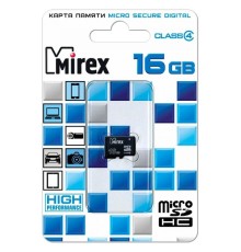 Карта памяти Mirex 16GB Mirex microSDHC