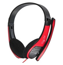 Гарнитура компьютерная Oklick HS-M150, black/red