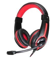 Гарнитура компьютерная Oklick HS-L200, black/red