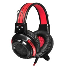 Гарнитура компьютерная Oklick HS-G300 Armageddon, black/red