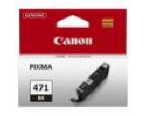 Картридж струйный CANON CLI-471BK Black