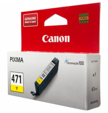 Картридж струйный CANON CLI-471Y Yellow