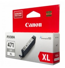 Картридж струйный Canon CLI-471GY XL увеличенной ёмкости, grey