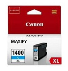 Картридж струйный CANON PGI-1400XL C, Blue