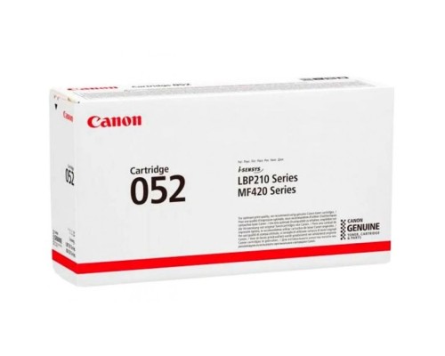 Тонер Canon CRG 052 BK, black