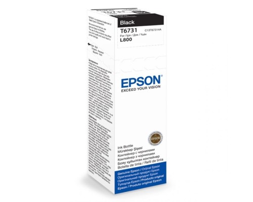 Чернила Epson T6731 Black для L800