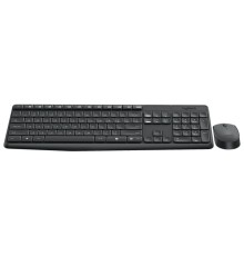 Клавиатура и мышь Wireless Logitech Combo MK235 920-007948 gray, USB, OEM