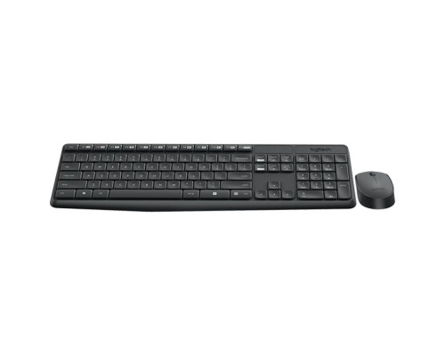 Клавиатура и мышь Wireless Logitech Combo MK235 920-007948 gray, USB, OEM