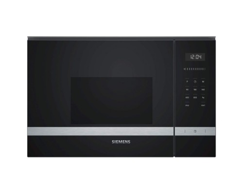 Встраиваемая микроволновая печь Siemens IQ500 BF525LMS0 Black