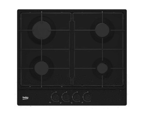 Встраиваемая газовая панель Beko HIAG 64223 B Black