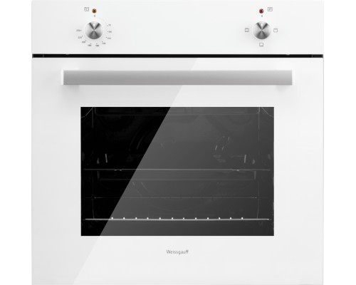 Встраиваемый электрический духовой шкаф Weissgauff EOM 180 W White