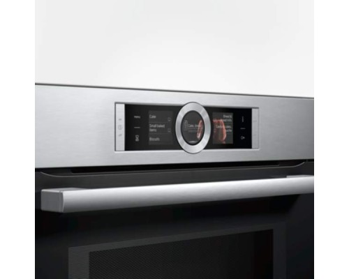 Встраиваемый электрический духовой шкаф Bosch HMG636BS1 Silver