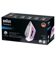 Утюг Braun Tex Style 3 12730010-SI3030PU White/Pink